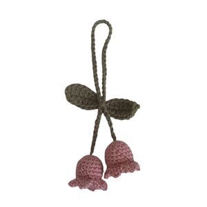 Handmade Acyrlic Crochet Lily of the Valley Adjustable Hanging Vine Decoration